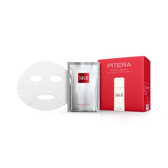 SK-II Facial Treatment Crystal Clear Mask Deluxe Set – 20 masks product packaging